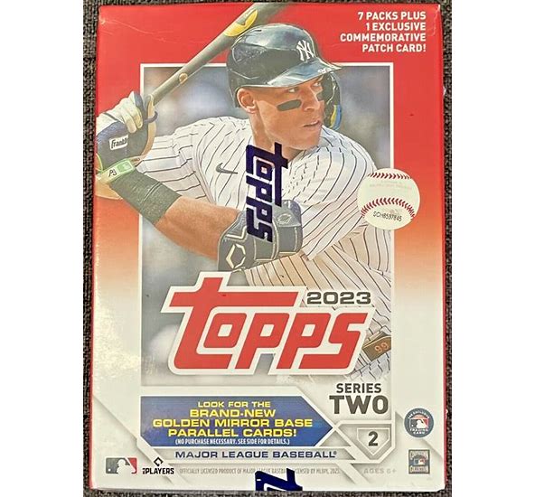 2023 Topps Baseball Blaster BOX Series 2