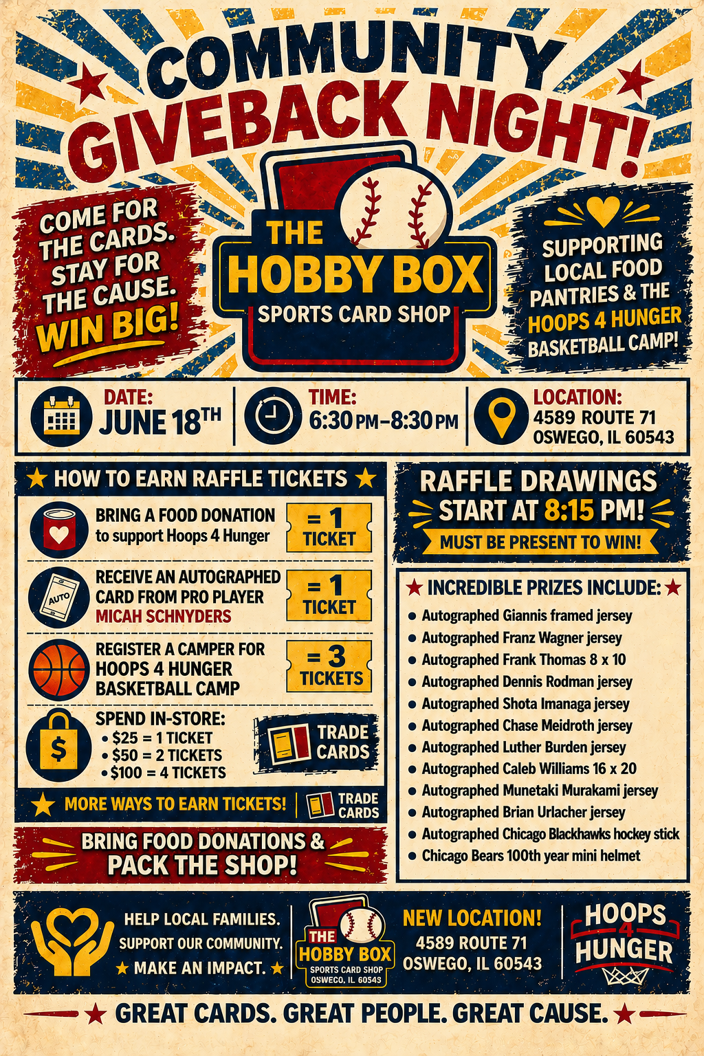 Community Giveback Night!