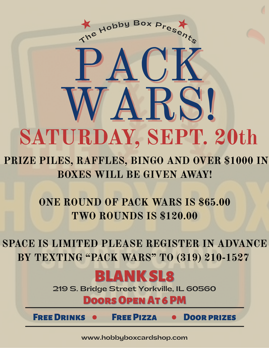 Pack Wars is Back!!!