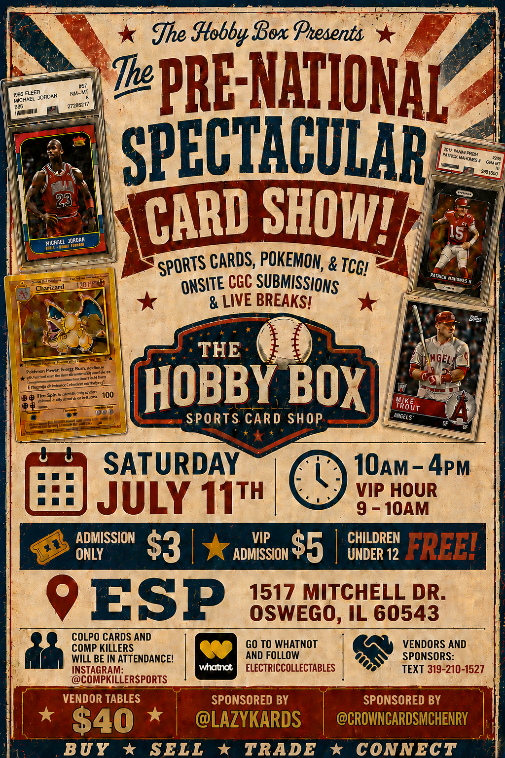 The Pre-National Spectacular Card Show