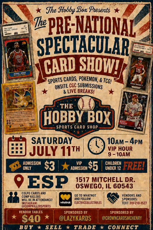 The Pre-National Spectacular Card Show