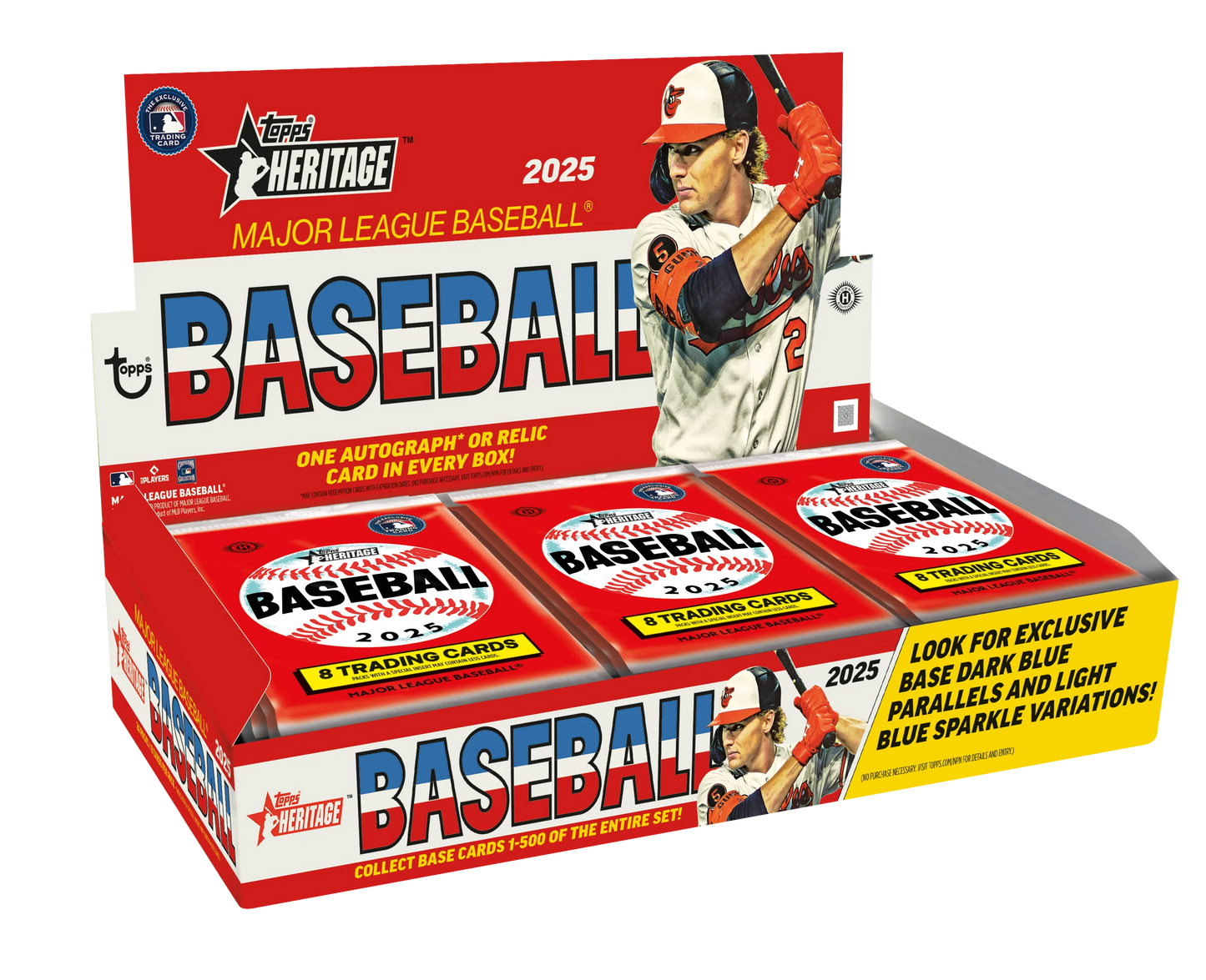 2025 Topps Heritage Baseball - Hobby Box