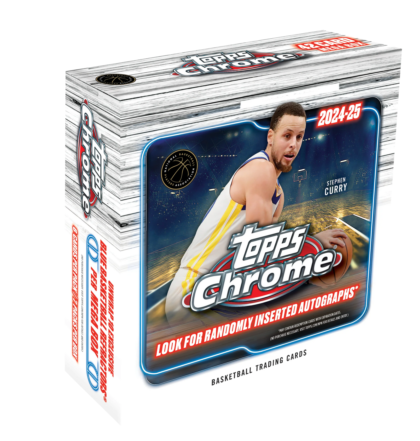 2024/25 Topps Chrome® Basketball - Mega Box - Pre-Order